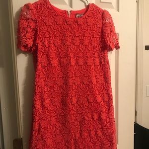 *MOVING* Lacey Coral Dress